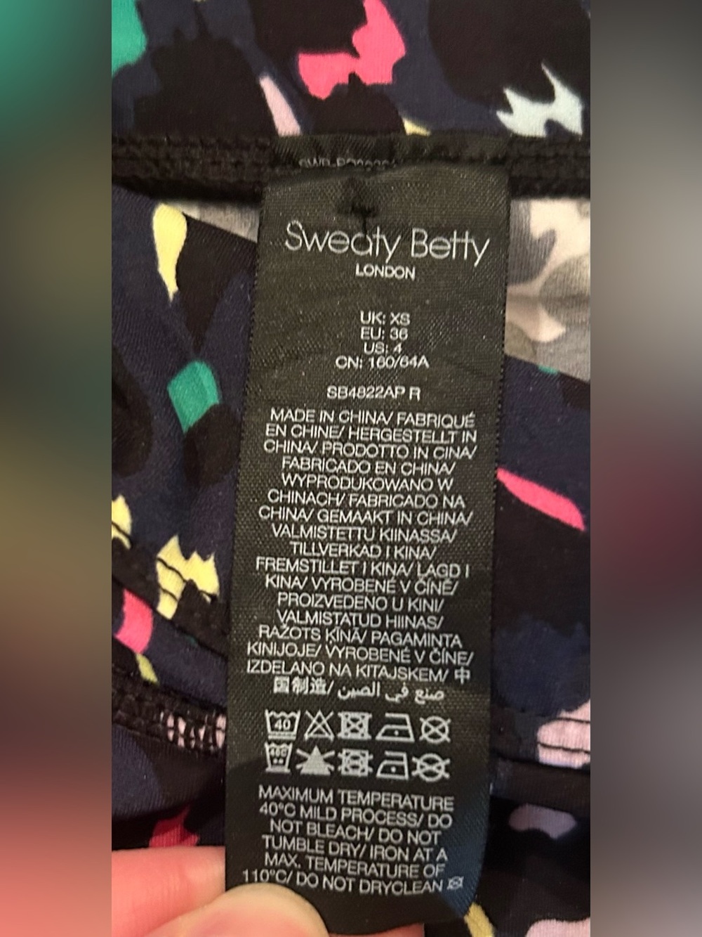 Sweaty Betty Power 9” Biker Shorts - Size XS - Picture 4 of 5